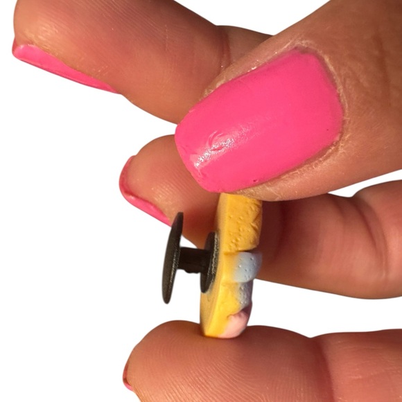 12 pcs 3D Resin Shoe Charms Set; Stars ⭐️ Moon Designs for Crocs, Sandals, Bags - Picture 7 of 8